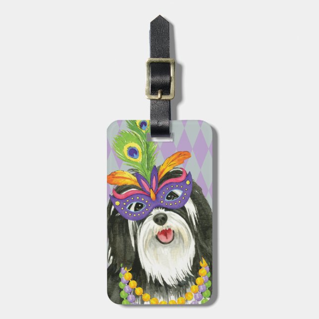Etiqueta Para Maletas Carnaval Havanese (Frente Vertical)