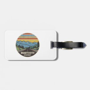 Etiqueta Para Maletas Carretera Beartooth Montana Wyoming