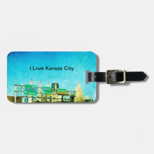 Etiqueta Para Maletas Carretera de Kansas City