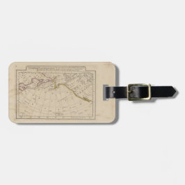 Etiqueta Para Maletas Carta de capitán James Cook del descubrimiento de