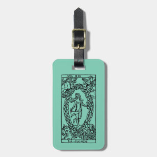 Etiqueta Para Maletas Carta de tarot: El mundo