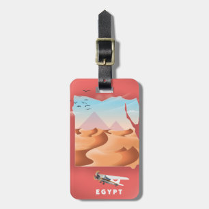 Etiqueta Para Maletas Cartel de viaje a Egipto