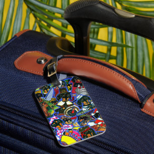 Etiqueta Para Maletas Cartoons de Dachshund