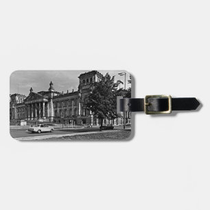 Etiqueta Para Maletas Casa del parlamento del Reichstag de Berlín vintag