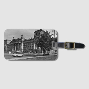 Etiqueta Para Maletas Casa del parlamento del Reichstag de Berlín vintag