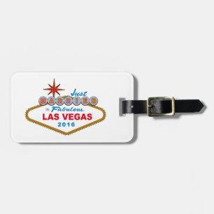 Etiqueta Para Maletas Casado En Fabuloso Rótulo Las Vegas 2016