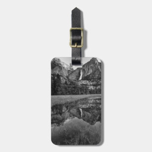 Etiqueta Para Maletas Cascada Alta de Yosemite Escénica