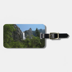 Etiqueta Para Maletas Cascada Bridalveil en el Parque Nacional Yosemite