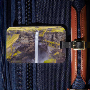 Etiqueta Para Maletas Cascada de Haifosin, Islandia