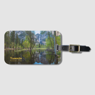 Etiqueta Para Maletas Cascadas del Parque Nacional Yosemite