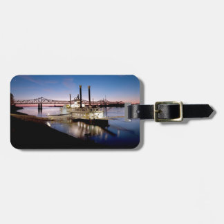 Etiqueta Para Maletas Casino Riverboat en Dusk