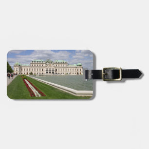Etiqueta Para Maletas Castillo Belvedere, Viena Austria