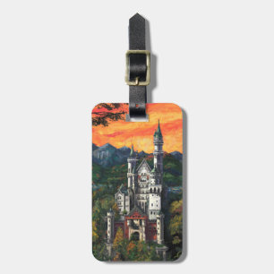 Etiqueta Para Maletas Castillo Schloss Neuschwanstein