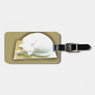 Etiqueta Para Maletas Cat on Gold Box II