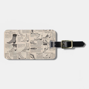 Etiqueta Para Maletas Catálogo de zapatos de mujeres de la época - Moda 