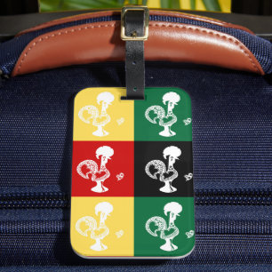 Etiqueta Para Maletas Catálogo portugués de Barcelos colorido