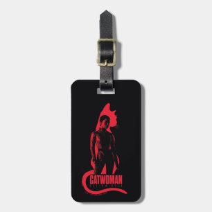 Etiqueta Para Maletas Catwoman Selina Kyle Cat Silhouette