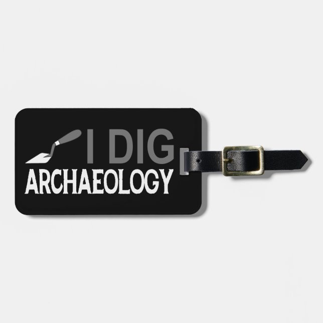 Etiqueta Para Maletas Cavo arqueología (Frente Horizontal)
