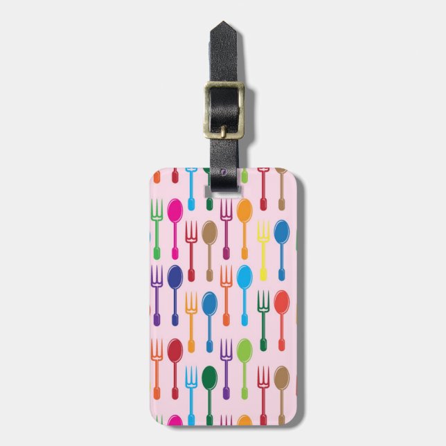 Etiqueta Para Maletas Cena de textura (Frente Vertical)