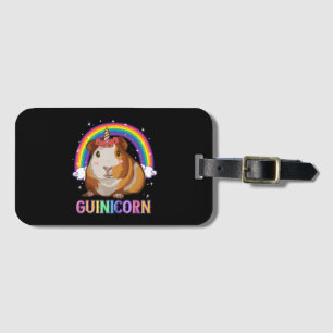 Etiqueta Para Maletas Cerdo De Guinea Para Chicas Guinea Cerdo Unicornio