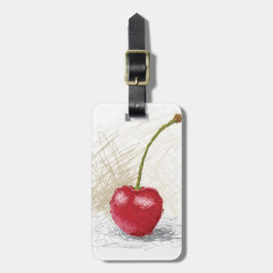 Etiqueta Para Maletas cereza