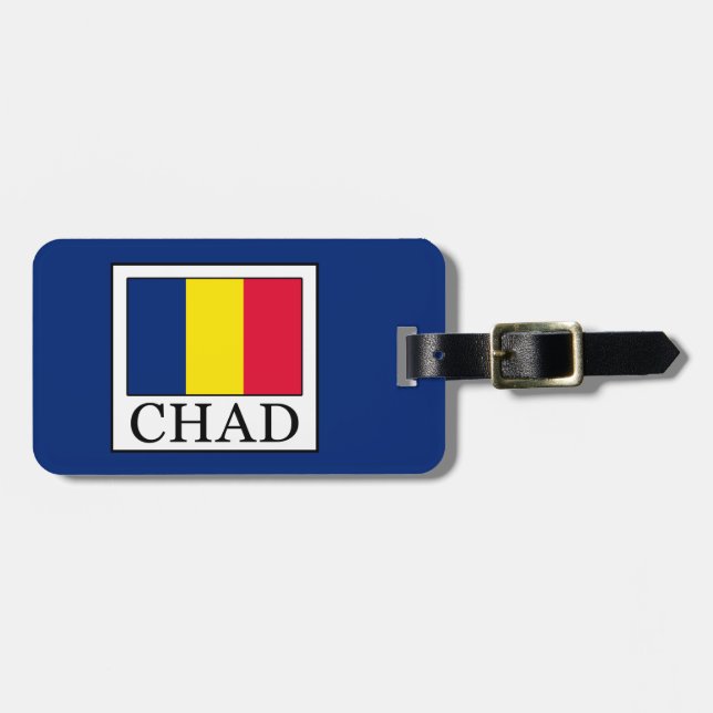 Etiqueta Para Maletas Chad (Frente Horizontal)