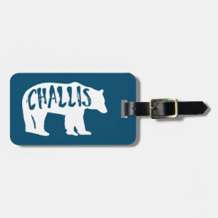 Etiqueta Para Maletas Challis Idaho Bear