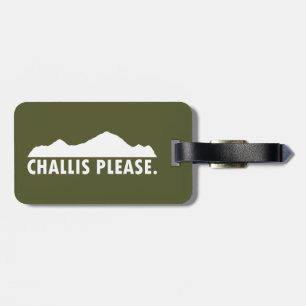 Etiqueta Para Maletas Challis Idaho Please