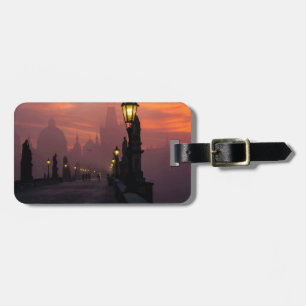 Etiqueta Para Maletas Charles Bridge Prague