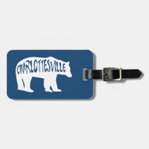 Etiqueta Para Maletas Charlottesville Virginia Bear