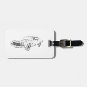 Etiqueta Para Maletas chevelle chevy 1970