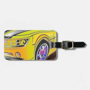 Etiqueta Para Maletas Chevy Camero