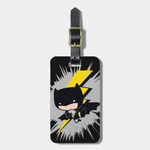 Etiqueta Para Maletas Chibi Batman Lightning Kick
