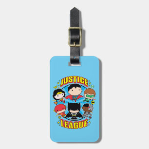 Etiqueta Para Maletas Chibi Justice League Group