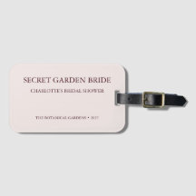 Chic Dusty Rose Secret Garden Destino