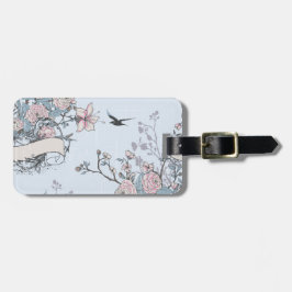 Etiqueta Para Maletas chic en tonos pastel