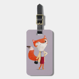 Etiqueta Para Maletas Chica Classy de Mod Fox