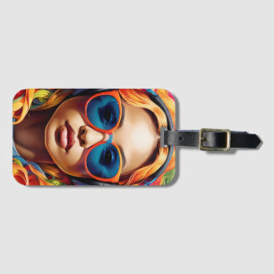 Etiqueta Para Maletas Chicas Beach Vibes