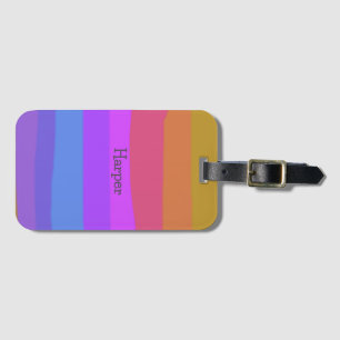 Etiqueta Para Maletas Chicas coloridos de Guay bonito
