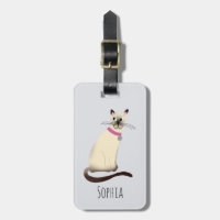Chicas Cute Seal Point Siamese Cat Name Kids