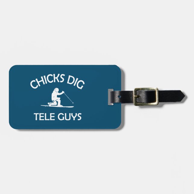 Etiqueta Para Maletas Chicas Dig Tele Chicos (Frente Horizontal)