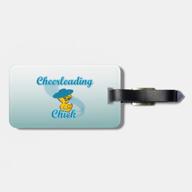 Etiqueta Para Maletas Chick animador #3 (Atrás Horizontal)