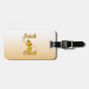 Etiqueta Para Maletas Chick irlandés