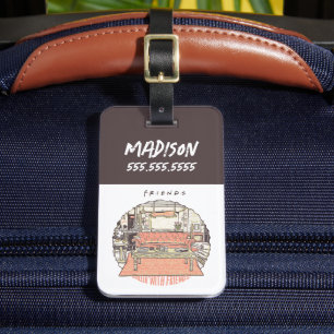 Etiqueta Para Maletas Chillin' con Personalizado FRIENDS™