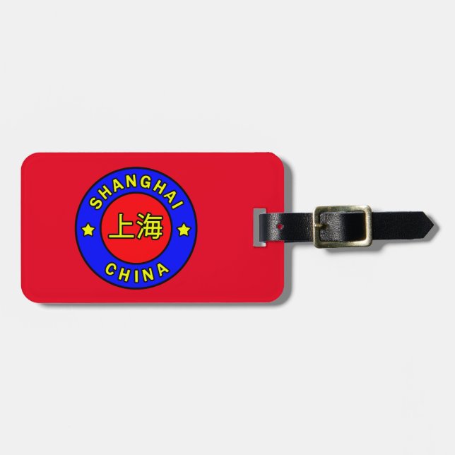 Etiqueta Para Maletas China (Frente Horizontal)