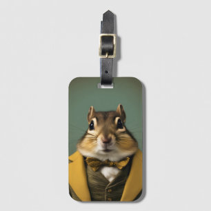 Etiqueta Para Maletas Chipmunk inteligente