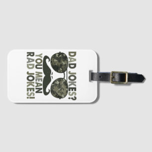 Etiqueta Para Maletas Chistes de papá, te refieres a chistes callejeros;