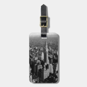 Etiqueta Para Maletas Chrysler Building New York Manhattan Lumaletas Tag