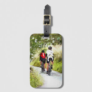 ETIQUETA PARA MALETAS CICLISMO