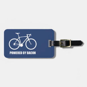 Etiqueta Para Maletas Ciclismo Con Bacon